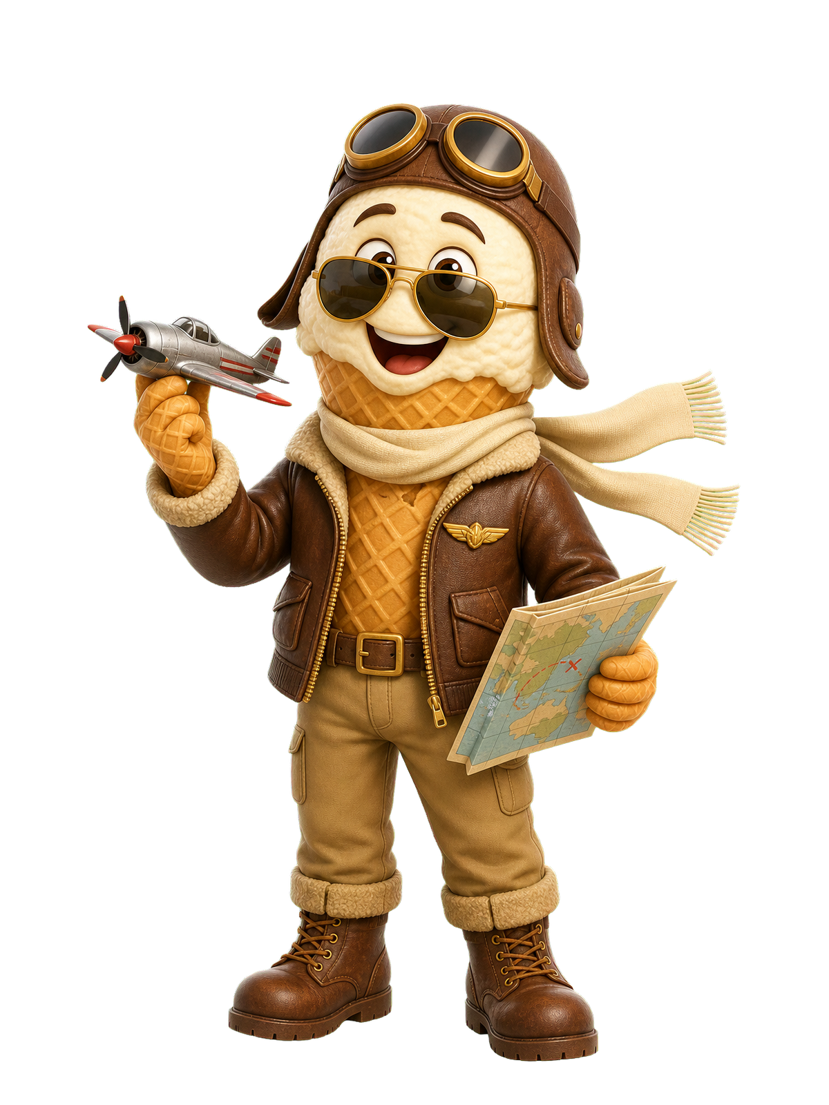 Glace pilote